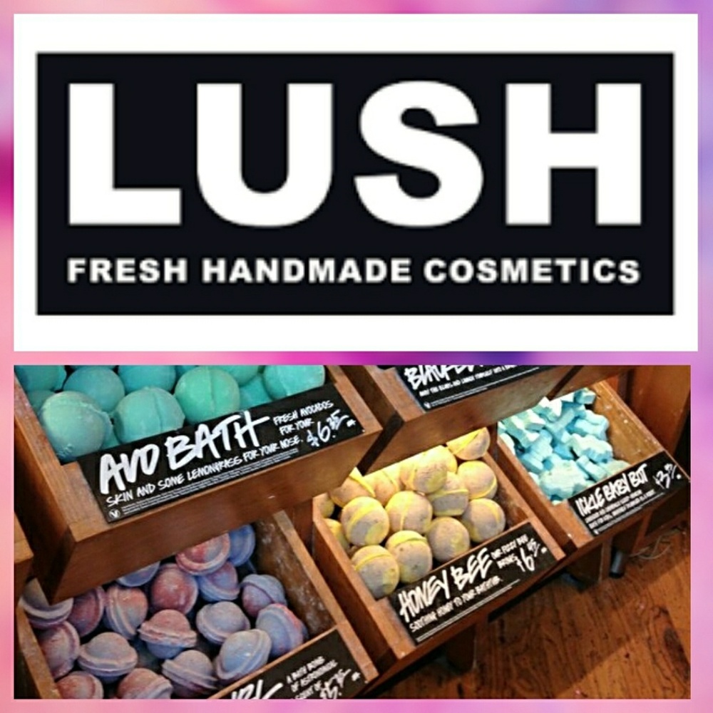 LUSH bath bombs 2 fragrances